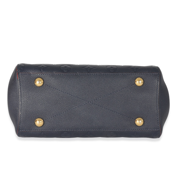 Louis Vuitton Marine Rouge Monogram Empreinte Montaigne BB - Picture 5 of 7